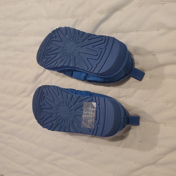 UGG WOMEN'S 8 TASMAN PUFFER SHEARLING LINED SLIPPERS ROYAL BLUE - Picture 5 of 6